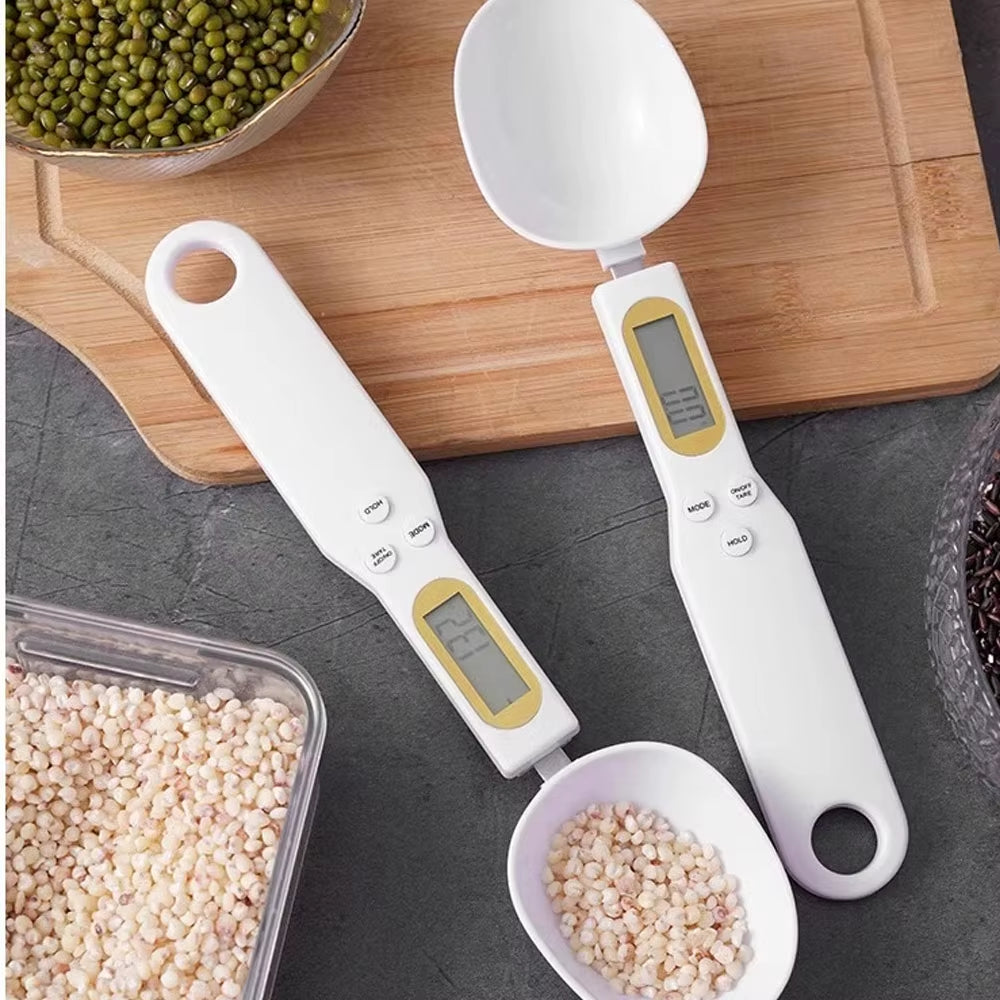 500G 0.1G Electronic Kitchen Scale LCD Digital Measuring Food Flour Digital Spoon Scale Mini Kitchen Tool for Milk Coffee Scale